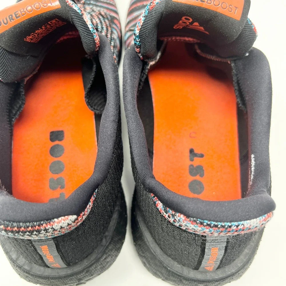 Missoni x adidas PulseBoost HD Core Black Size 11 US Men EUC Colorful EG2643